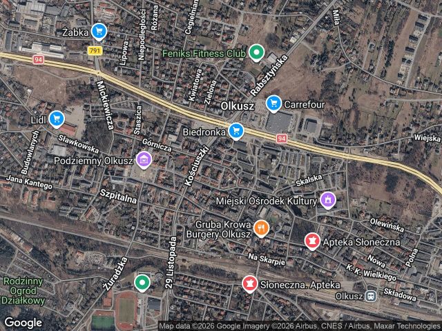 Działka budowlana Olkusz Centrum, ul. Krakowskie Przedmieście. Zdjęcie 1