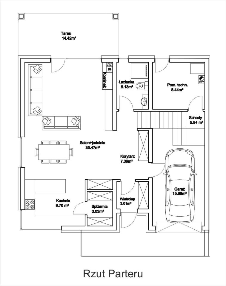 bliźniak Nowe Iganie, ul. gen. Ignacego Prądzyńskiego. Zdjęcie 8