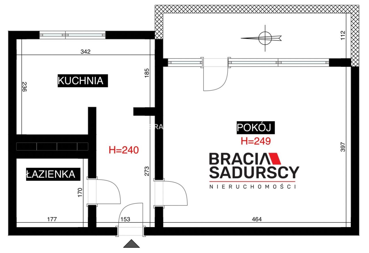 Mieszkanie 1-pokojowe Kraków Podgórze Duchackie, ul. Marii i Bolesława Wysłouchów. Zdjęcie 22