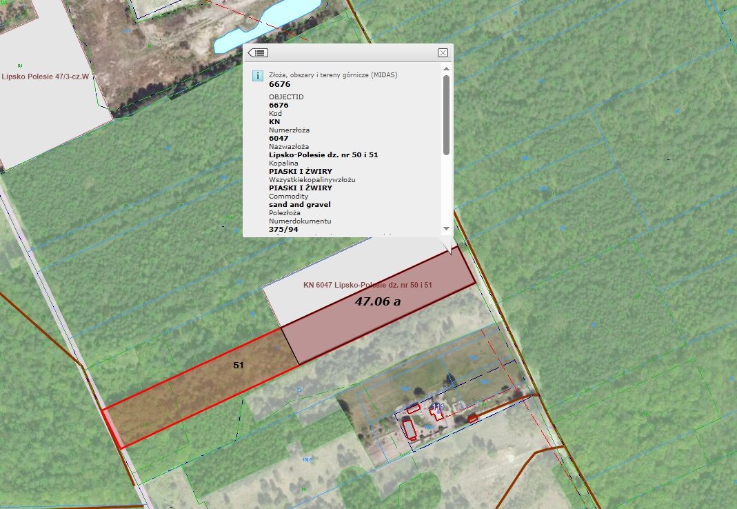 Działka inwestycyjna Lipsko-Polesie. Zdjęcie 2