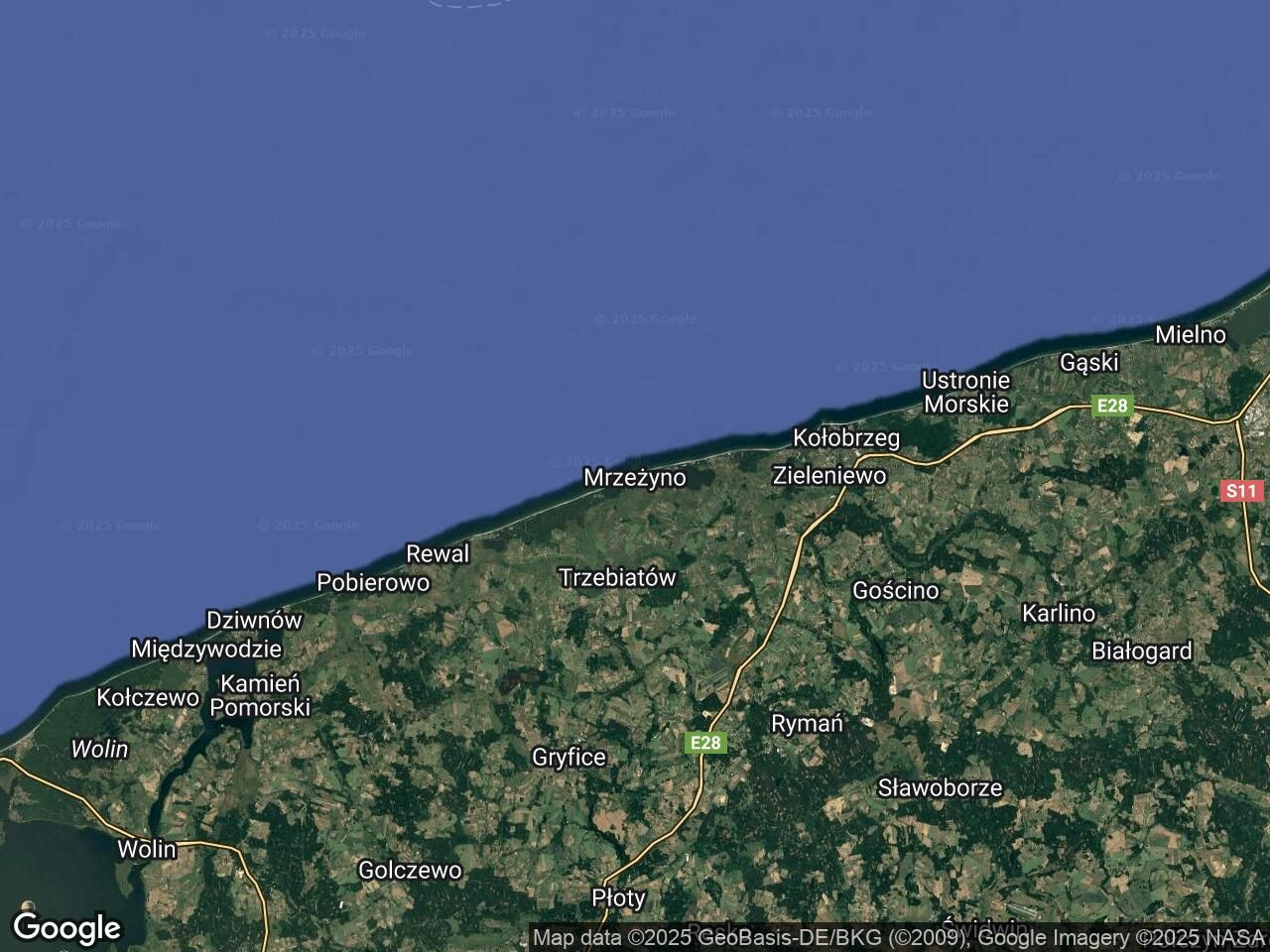 Działka rolna Mrzeżyno