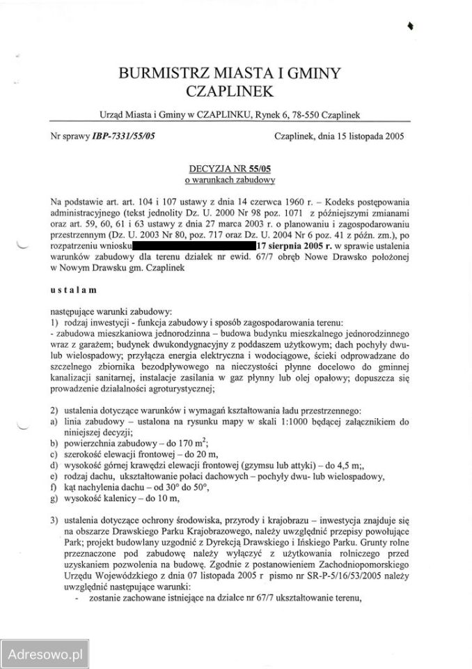 Działka rolna Nowe Drawsko. Zdjęcie 4