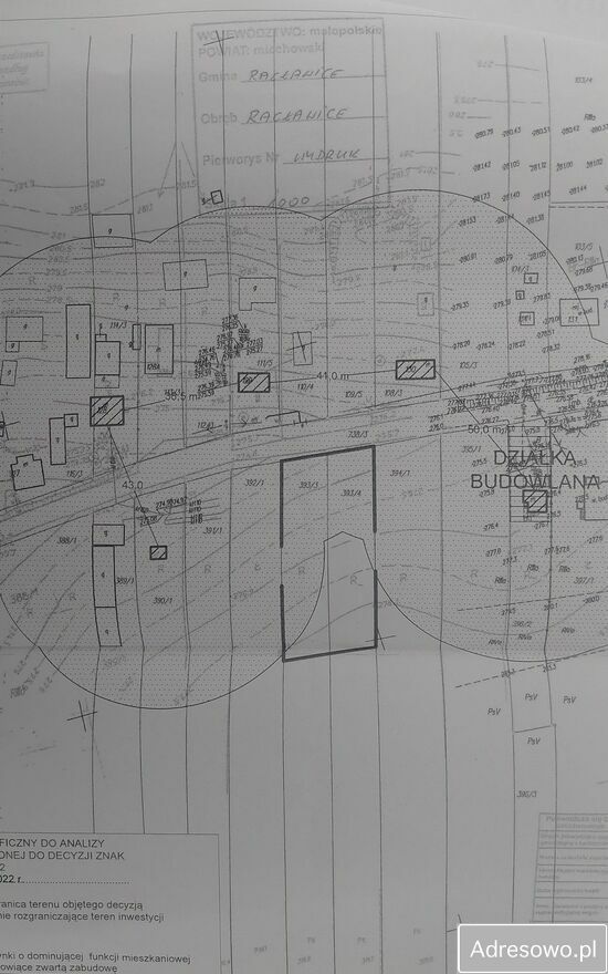 Działka budowlana Racławice. Zdjęcie 6