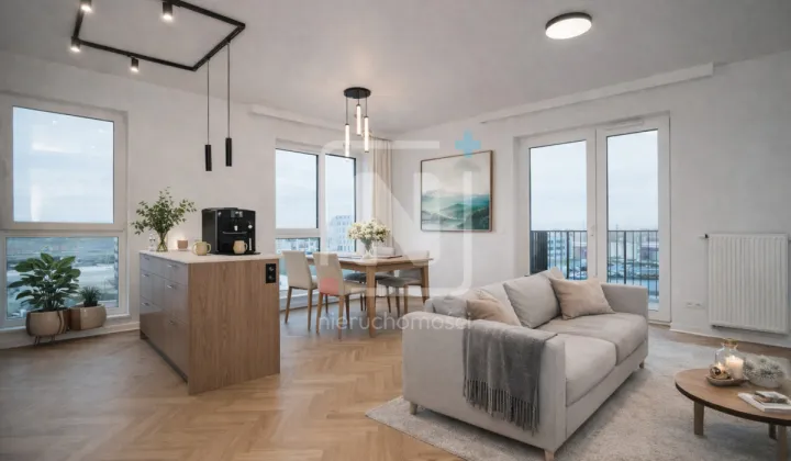 Mieszkanie 3-pokojowe Warszawa Praga-Północ, ul. Aleksandra Kotsisa