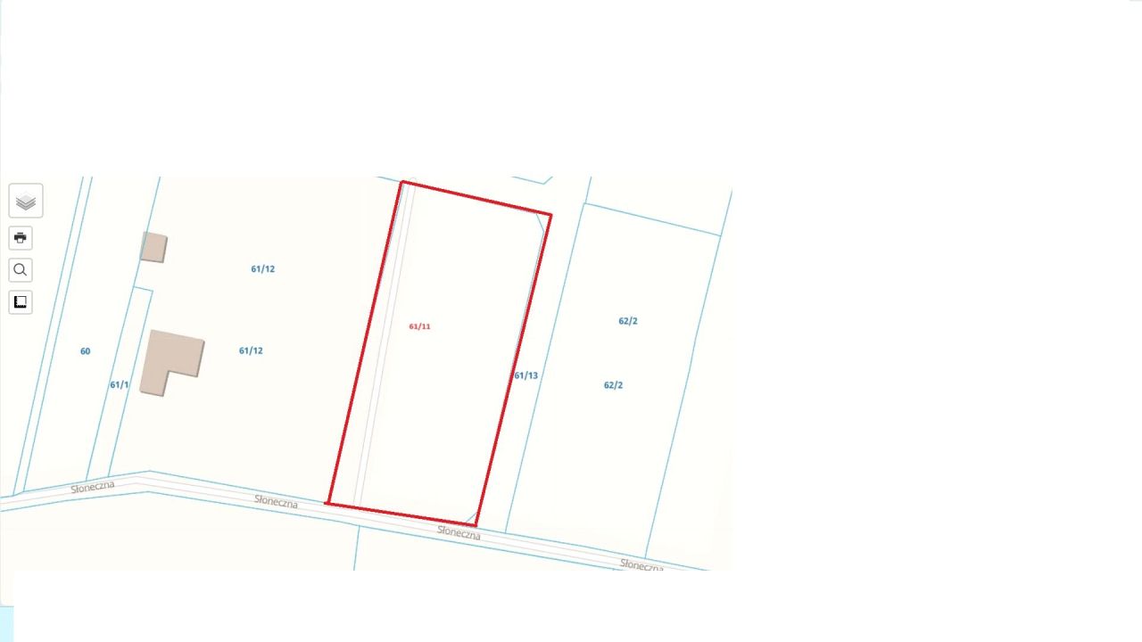Działka budowlana Lutynia, ul. Słoneczna. Zdjęcie 2