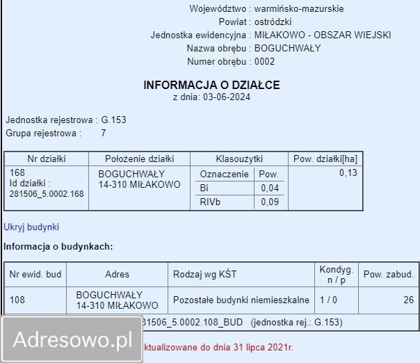 Działka rolno-budowlana Boguchwały. Zdjęcie 4