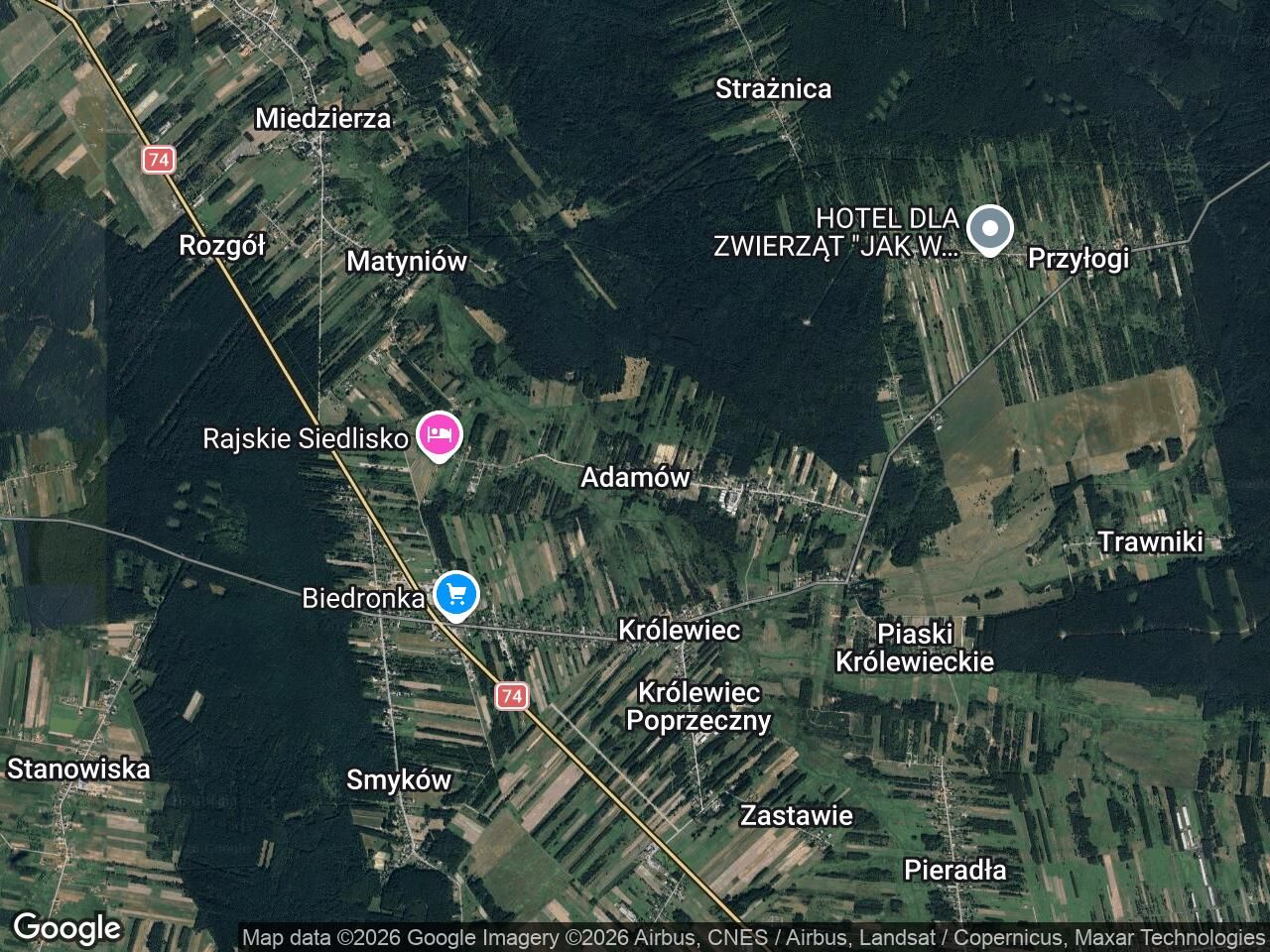 Działka budowlana Adamów. Zdjęcie 1