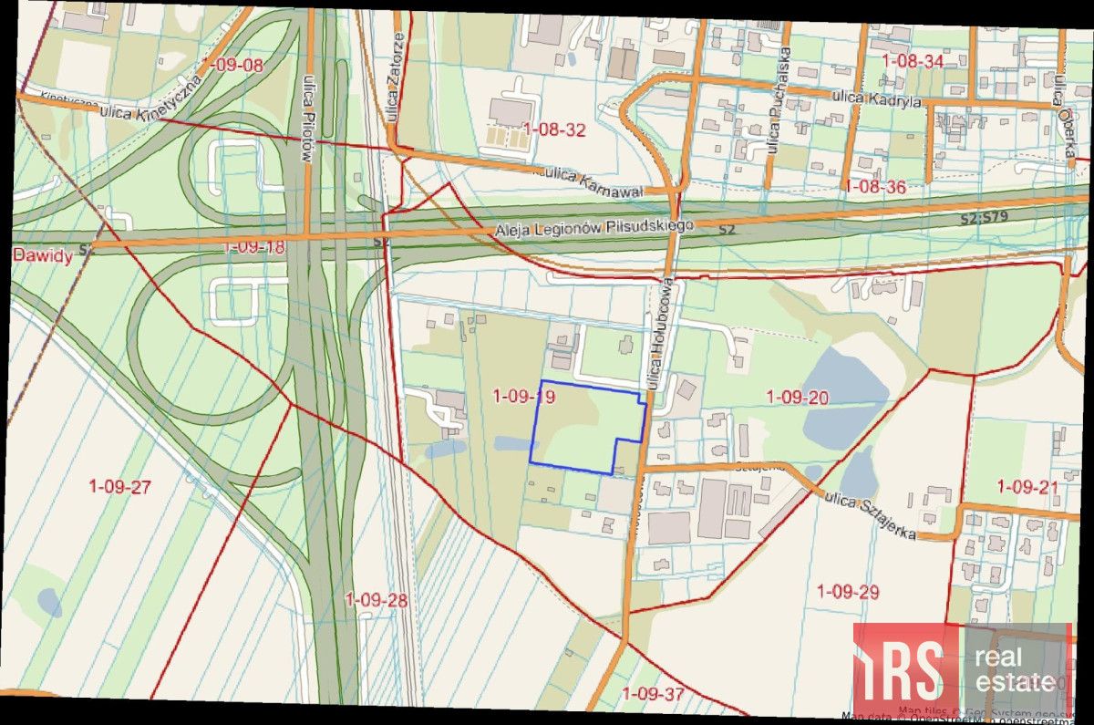 Działka inwestycyjna Warszawa Ursynów, ul. Hołubcowa. Zdjęcie 3