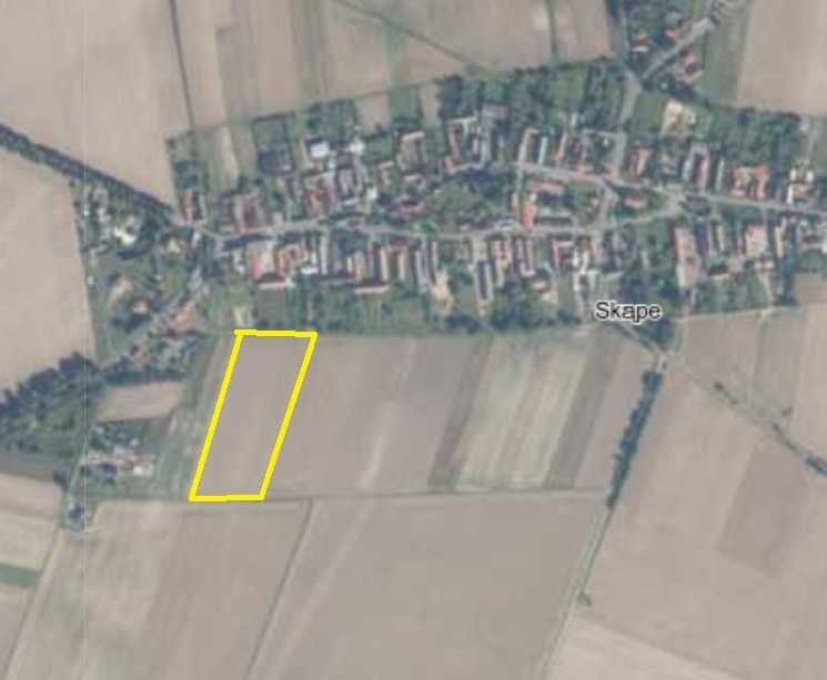 Działka budowlana Skąpe. Zdjęcie 2