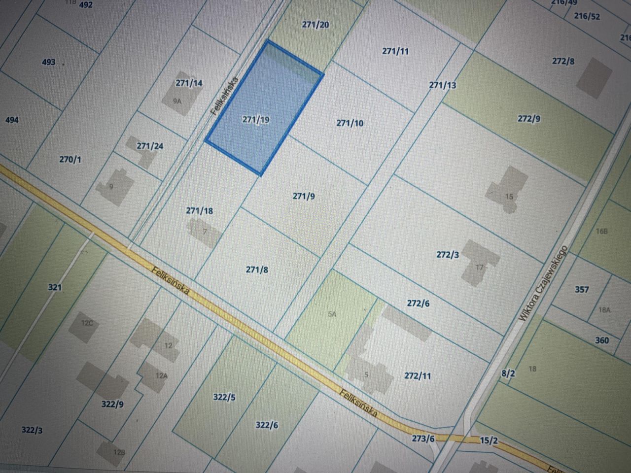 Działka budowlana Łódź Feliksin, ul. Feliksińska. Zdjęcie 8