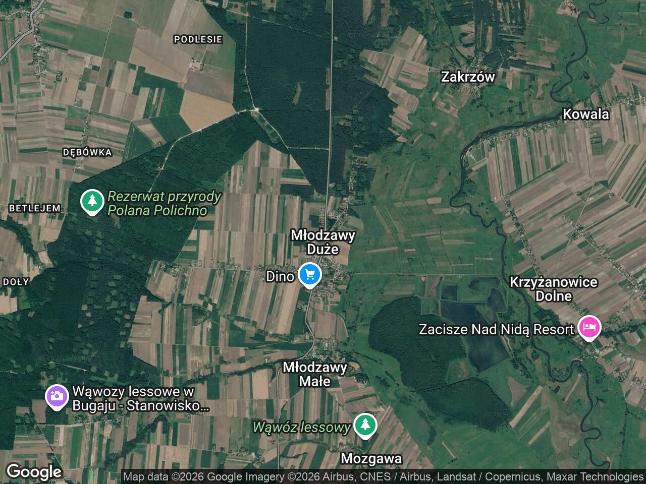 Działka rolno-budowlana Młodzawy Duże. Zdjęcie 1