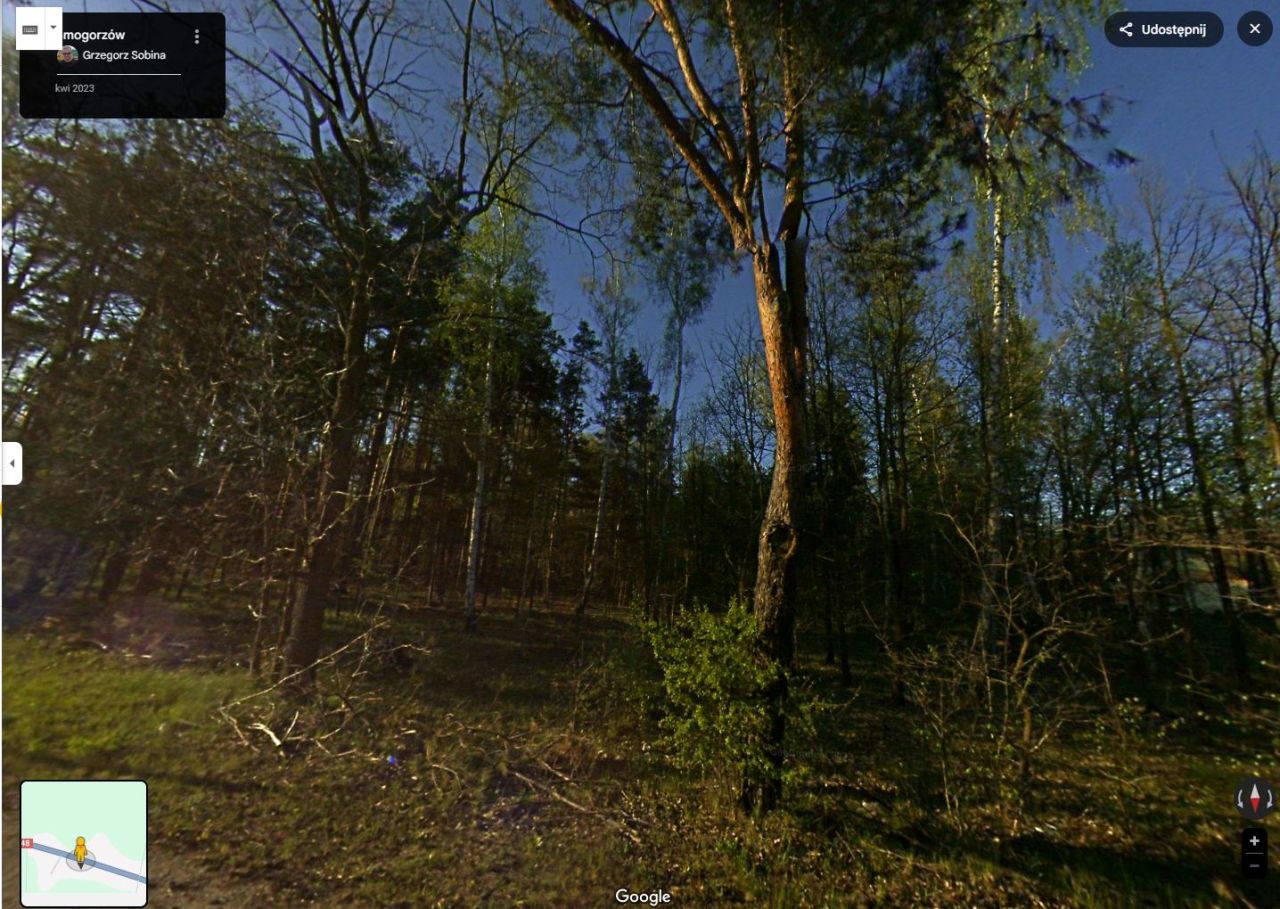 Działka budowlana Dobieszyn, ul. Główna. Zdjęcie 2