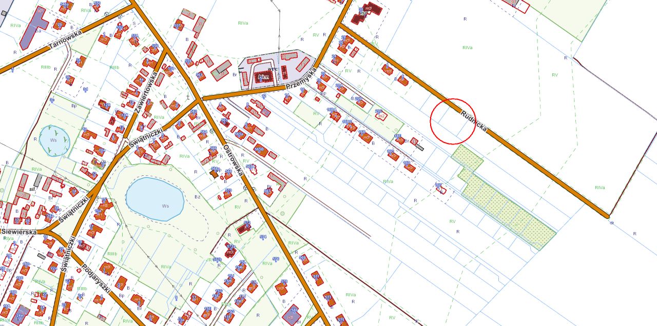 Działka budowlana Poznań Krzesinki, ul. Rudnicka