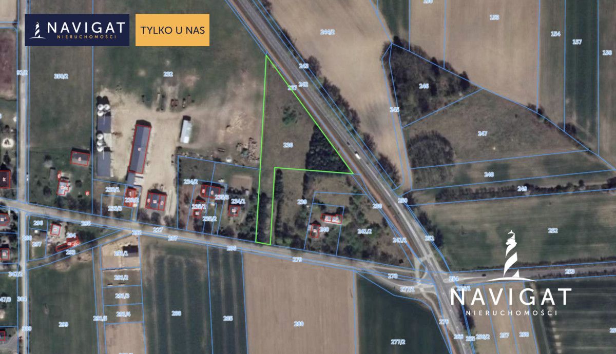 Działka inwestycyjna Gęś. Zdjęcie 3
