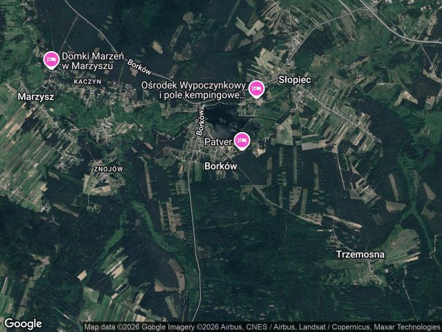 Działka budowlana Borków. Zdjęcie 1