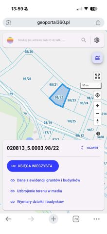 Działka budowlana Goszów. Zdjęcie 1