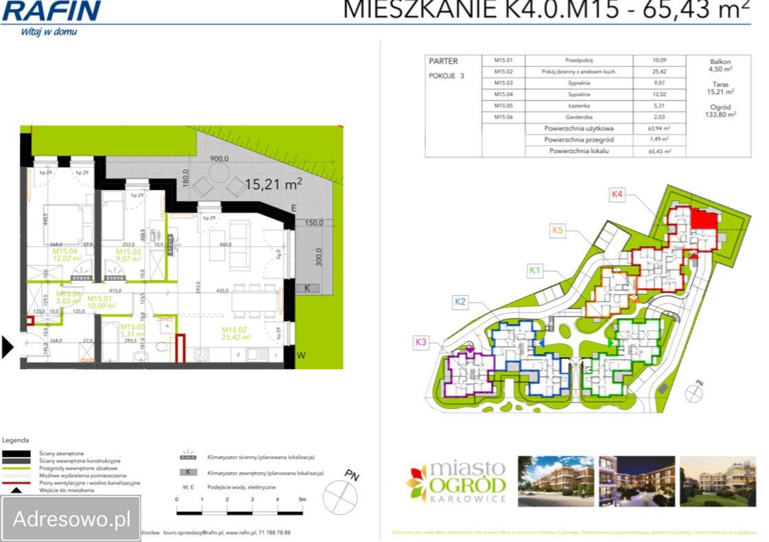 Mieszkanie 3-pokojowe Wrocław Psie Pole, ul. ks. Norberta Bonczyka. Zdjęcie 12