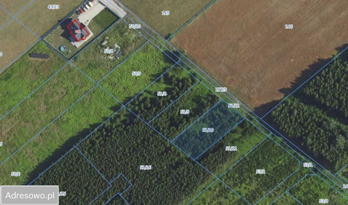 Działka budowlana Robercin. Zdjęcie 5