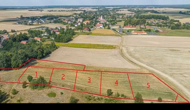 Działka budowlana Ocice