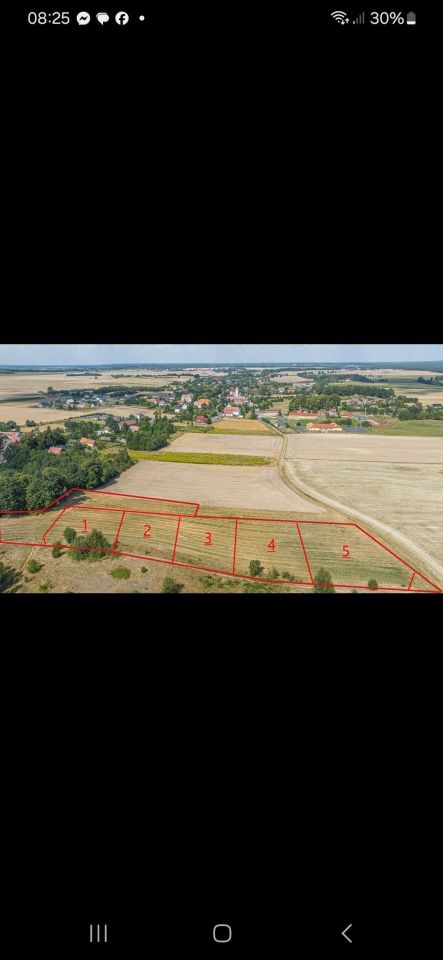 Działka budowlana Ocice