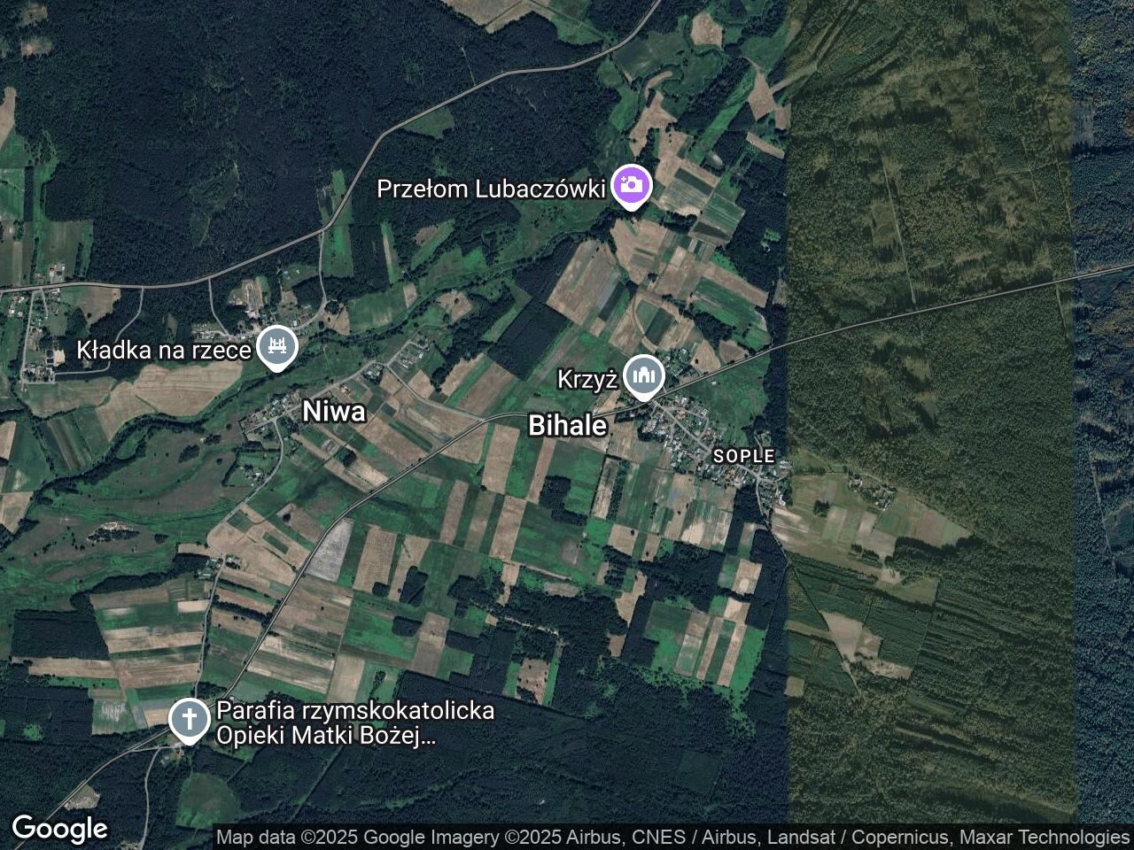 Działka leśna Bihale