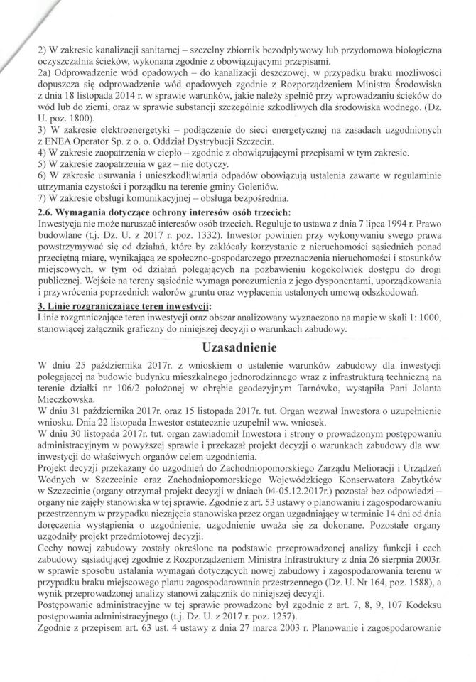 Działka rolno-budowlana Tarnówko. Zdjęcie 8