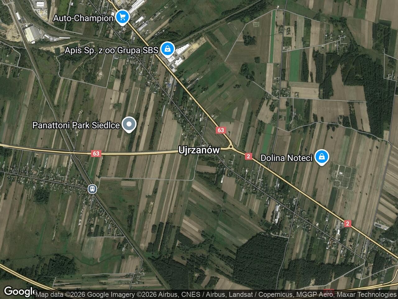 Działka inwestycyjna Ujrzanów