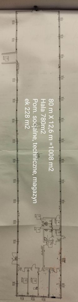 Hala/magazyn Stare Ślepce. Zdjęcie 33