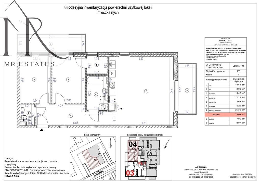 Mieszkanie 3-pokojowe Warszawa Wilanów, ul. Dostatnia. Zdjęcie 4
