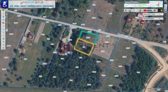 Działka budowlana Mieszkowo, ul. Szklarniowa. Zdjęcie 1