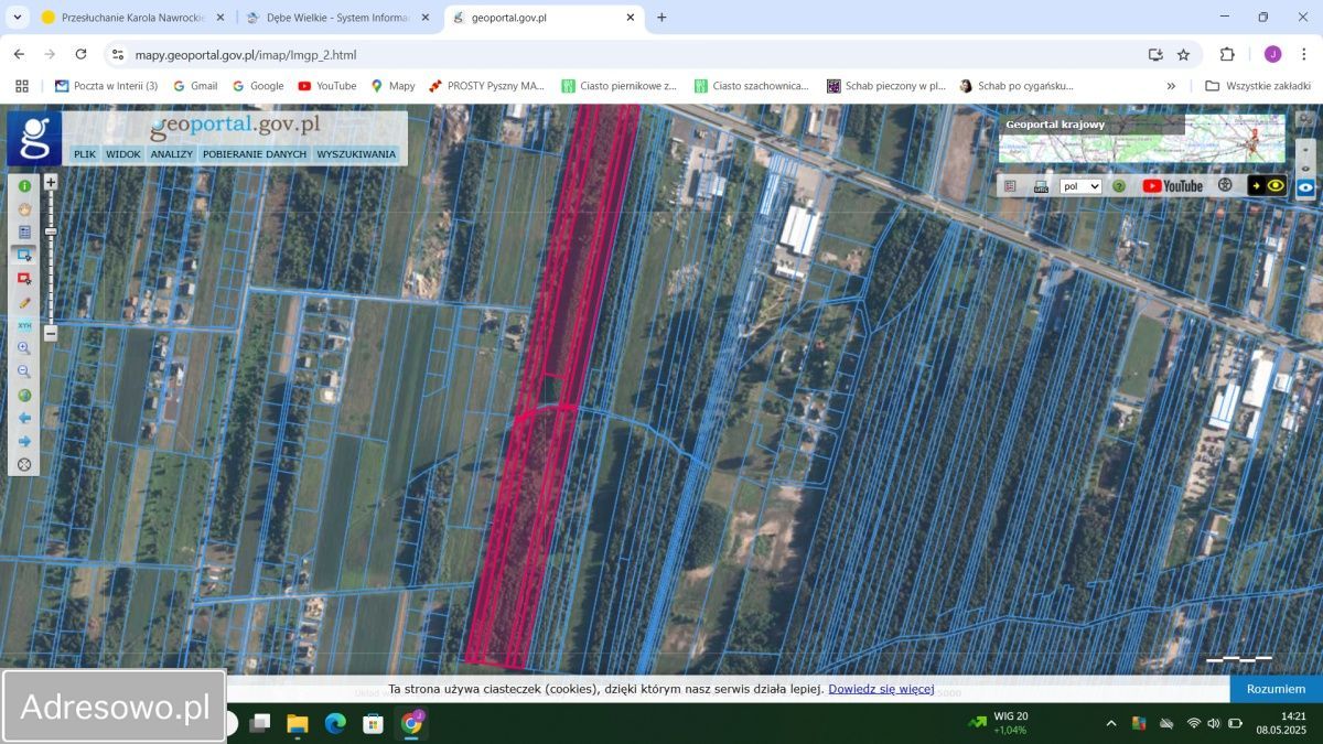 Działka inwestycyjna Choszczówka Rudzka. Zdjęcie 2