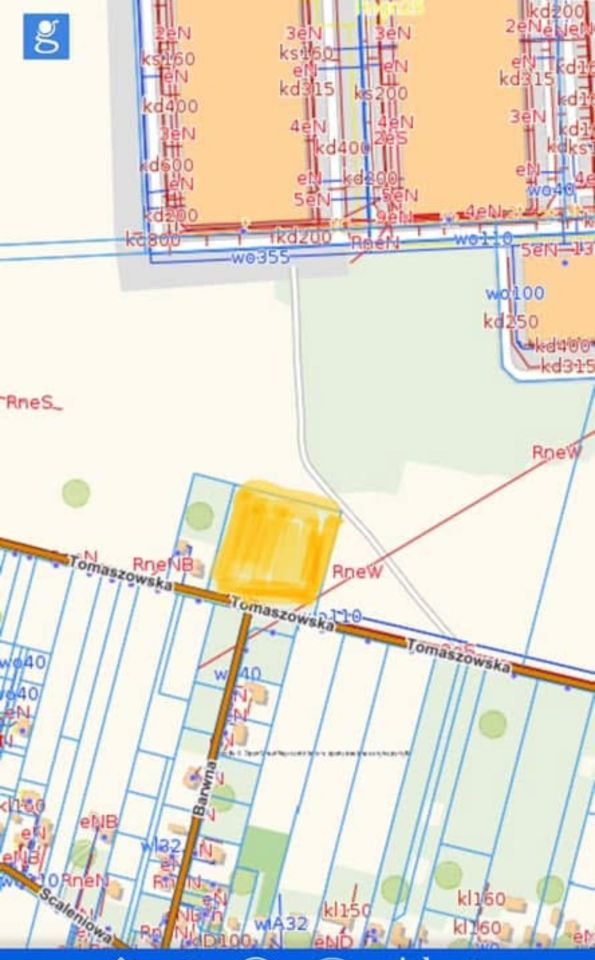 Działka inwestycyjna Piotrków Trybunalski Raków Mały, ul. Tomaszowska. Zdjęcie 8