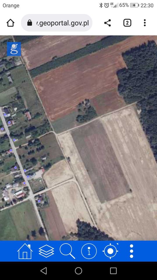 Działka rolno-budowlana Gliniszcze Wielkie. Zdjęcie 3