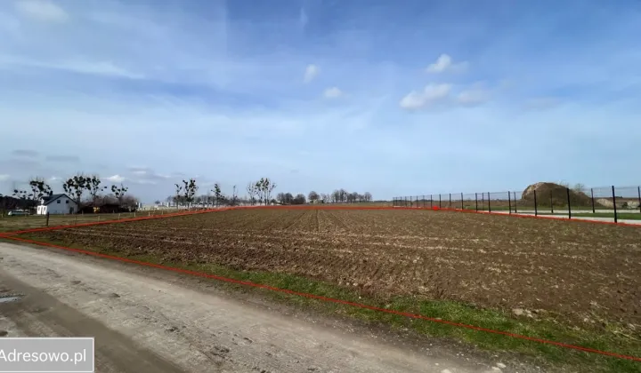 Działka budowlana Pierwoszów, ul. Polna