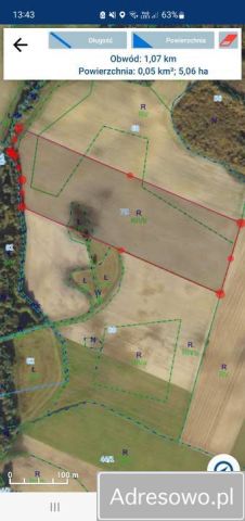 Działka rolna Popielewo. Zdjęcie 1