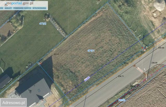 Działka budowlana Skrzypiec. Zdjęcie 1