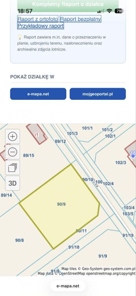 Działka budowlana Zboiska. Zdjęcie 2