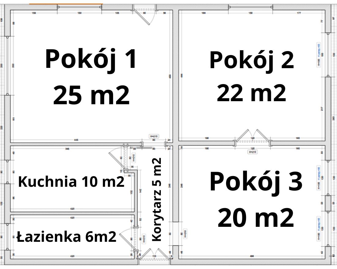 Mieszkanie 3-pokojowe Olkusz Czarna Góra, ul. marsz. Józefa Piłsudskiego. Zdjęcie 10