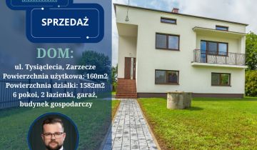dom wolnostojący, 6 pokoi Zarzecze, ul. Tysiąclecia