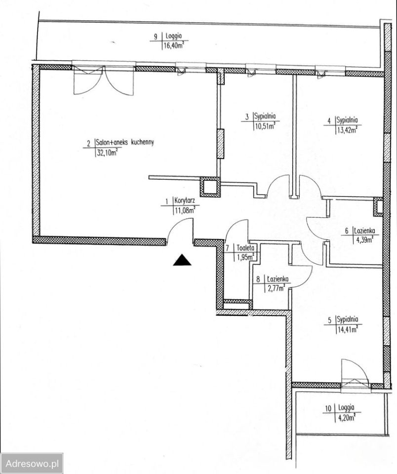 Mieszkanie 4-pokojowe Warszawa Wilanów, ul. abp. Józefa Teodorowicza. Zdjęcie 16