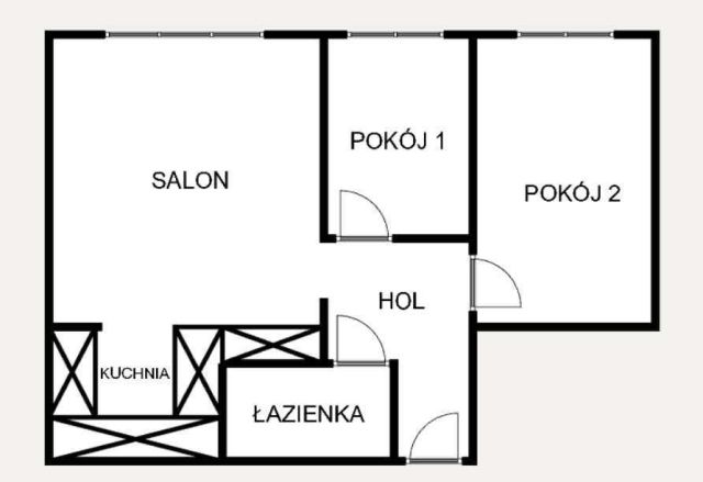 Mieszkanie 3-pokojowe Kraków Grzegórzki, al. Pokoju. Zdjęcie 8
