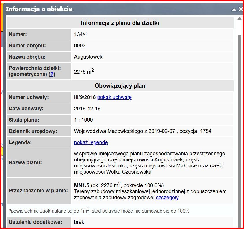 Działka budowlana Augustówek. Zdjęcie 5