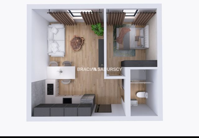 Mieszkanie 2-pokojowe Kraków Nowa Huta, os. Sportowe. Zdjęcie 2