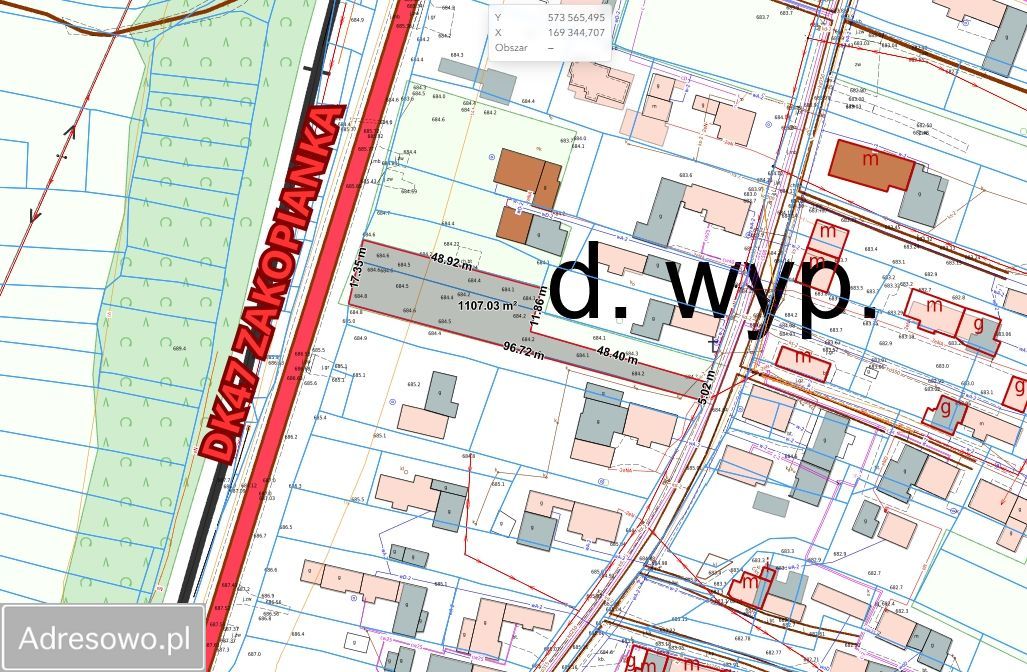 Działka budowlana Biały Dunajec. Zdjęcie 2