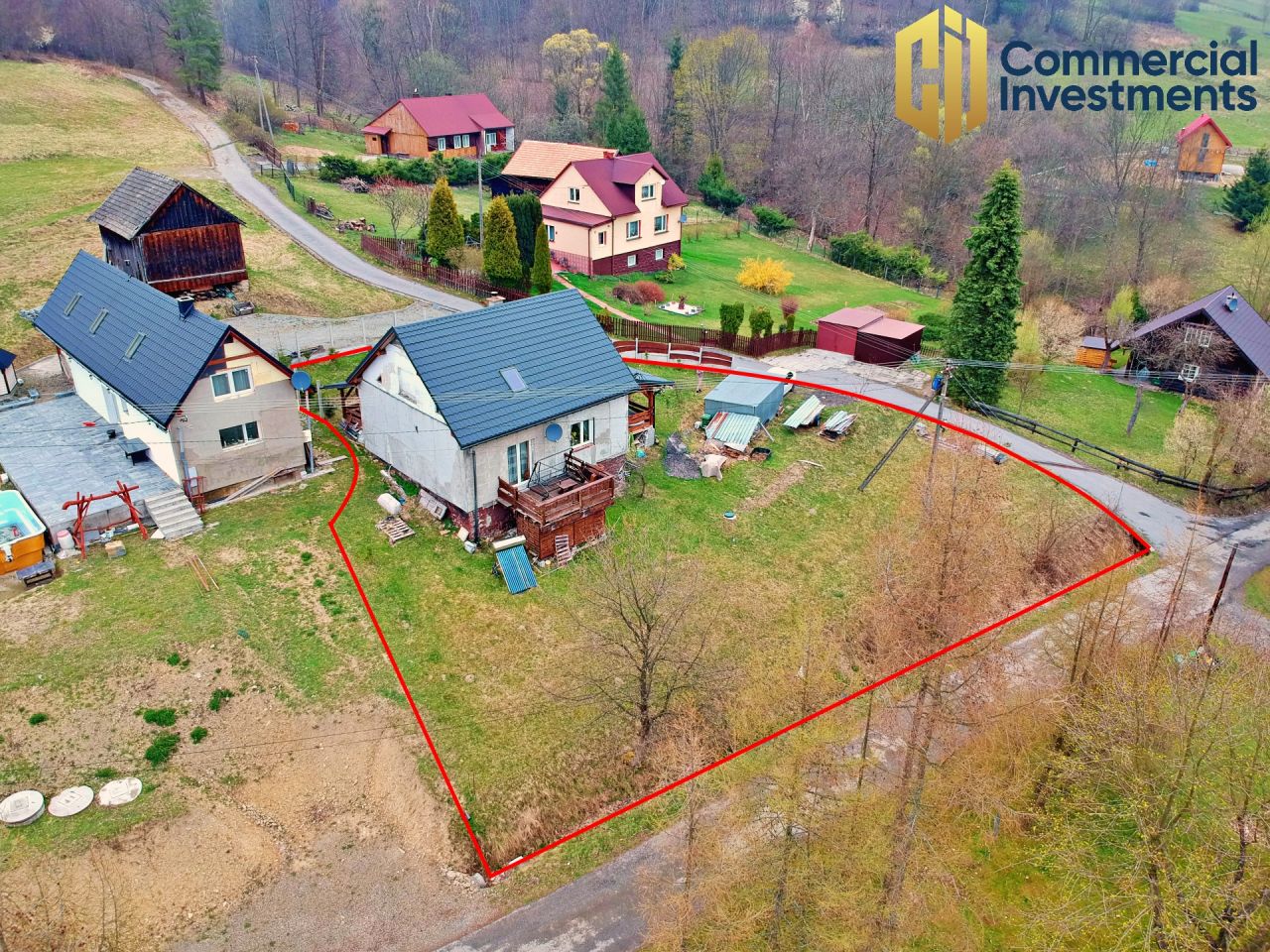 dom wolnostojący, 2 pokoje Las Borowina. Zdjęcie 3