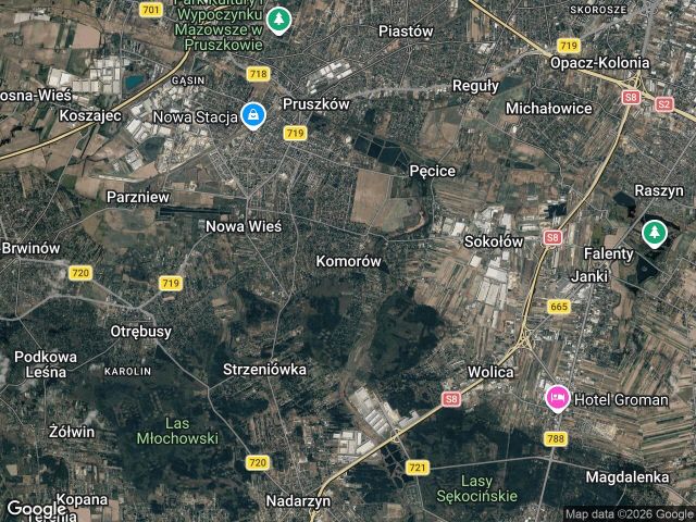 Działka rod Komorów. Zdjęcie 1