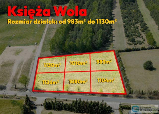 Działka inwestycyjna Księża Wola. Zdjęcie 1