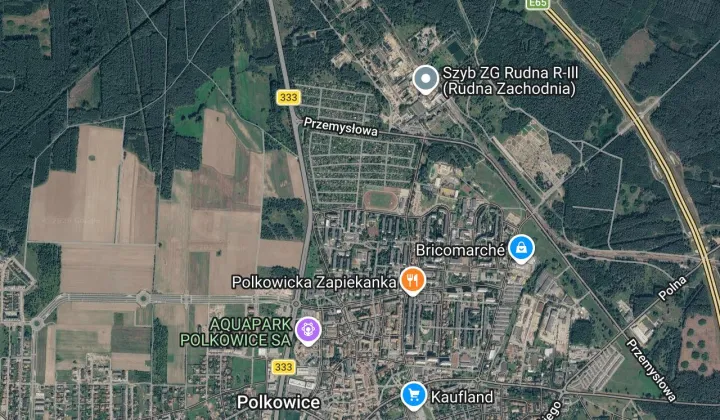Działka rod Polkowice, ul. 11 Lutego