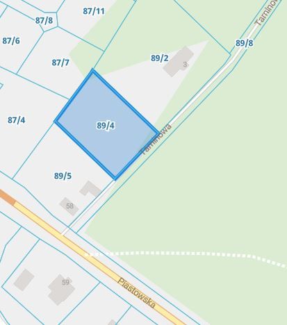 Działka budowlana Wymysły, ul. Tarninowa. Zdjęcie 2