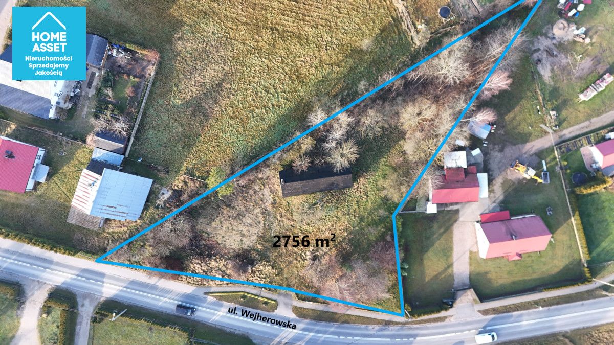 Działka budowlana Milwino, ul. Wejherowska. Zdjęcie 5